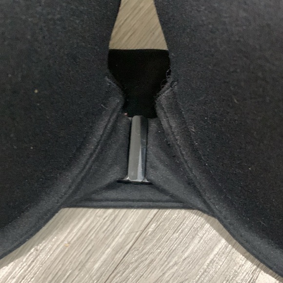 Victoria’s Secret Black Racerback Perfect Shape Front Closure Molded Cup Bra - Picture 2 of 9